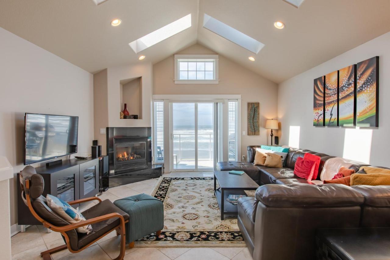 Rockaway Beach Vibes,Waterfront Oceanfront Rockaway Beach House Near Downtown,Wifi, Washer Dryer Eksteriør billede